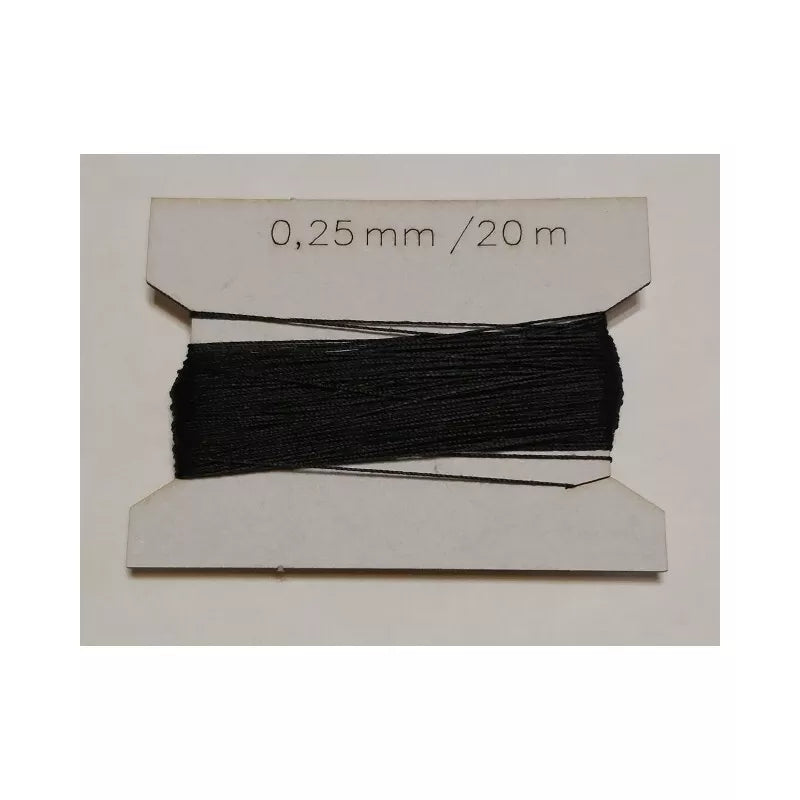 Rope 0.10mm - 1.00mm Black Seahorse