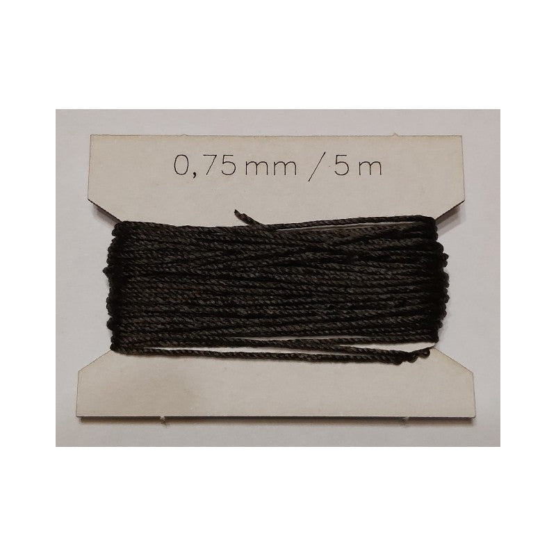 Rope 0.10mm - 1.00mm Black Seahorse