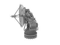 Photo of AN/SPG-60 Illumination Radar 1/350 scale resin model set by HS Model HSM-U350070S showing six detailed 3D printed radar units