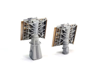 Photo of AN/SPS-48 Radar 1/350 Scale 3D Printed Resin Set with Photo Etching by HS Model HSM-U350043S