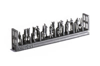 Photo of finely detailed 20th Century Civil Ship Passengers & Crew 1:250 scale resin figures, featuring 76 figures for historical passenger liners & ship models.