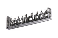 Photo of finely detailed 20th Century Civil Ship Passengers & Crew 1:250 scale resin figures, featuring 76 figures for historical passenger liners & ship models.