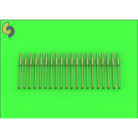 Photo of Master SM-350-081 Bofors 40mm air-cooled gun barrels set (20pcs) for 1:350 scale British warship models.