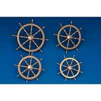 Photo of RB Model 00827 27mm Brass Steering Wheel - Scale Model Accessory