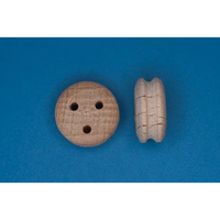Photo of RB Model 10608 8mm Wooden Deadeyes Pack of 20 for ship models.