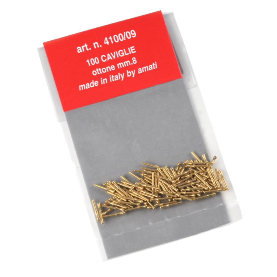 Photo of 20pcs Amati Brass Belaying Pins 8mm B4100,09
