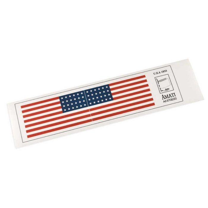 Photo of Amati B5700,20 1833 American Flag Replica 95x50mm