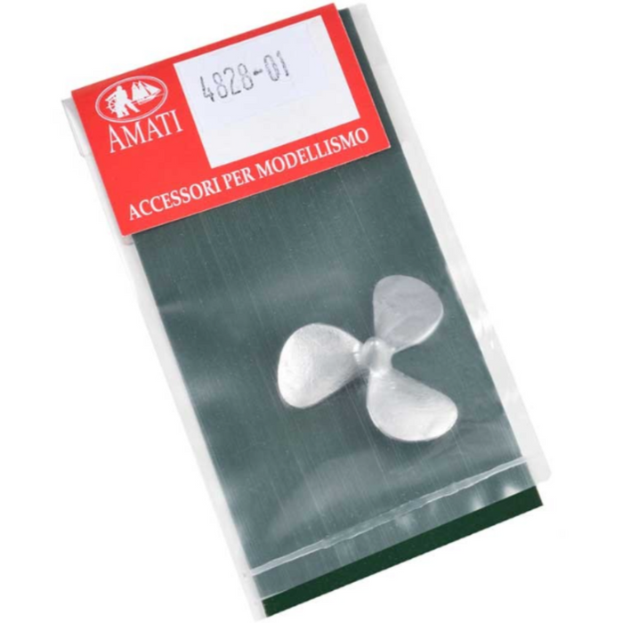 Photo of Amati B4828,01 Left-Hand 30mm Metal 3-Blade Propeller
