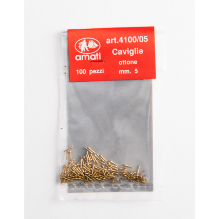 Photo of 20pcs Amati B4100,05 5mm brass belaying pins