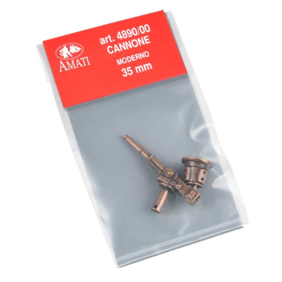 Photo of Amati B4890 Metal Modern Gun 35mm – Precision Model Accessory