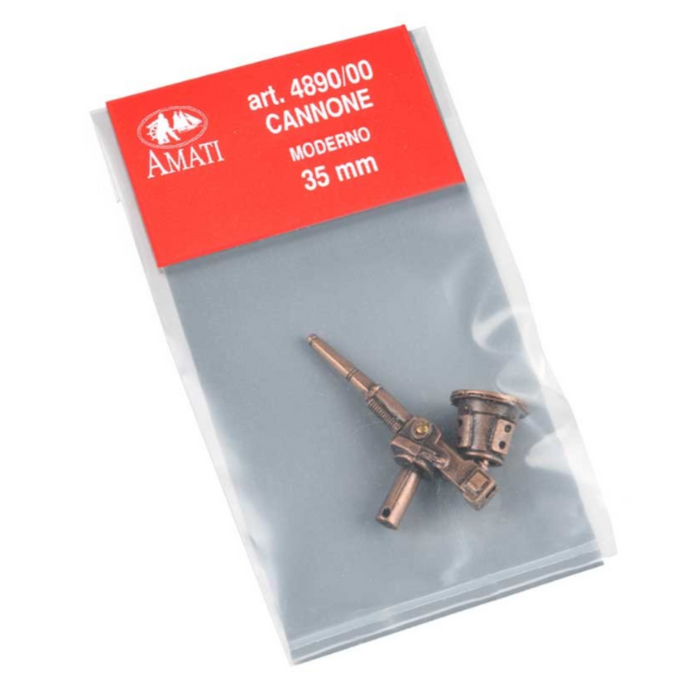 Photo of Amati B4890 Metal Modern Gun 35mm – Precision Model Accessory