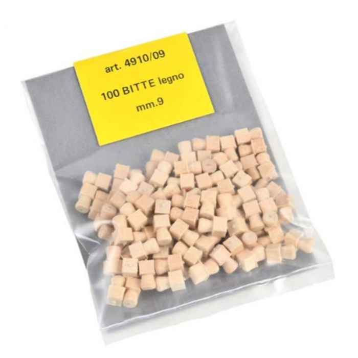 Photo of Amati B4910/09 Wooden Bollards 9mm High (10 Pieces) for Model Ships