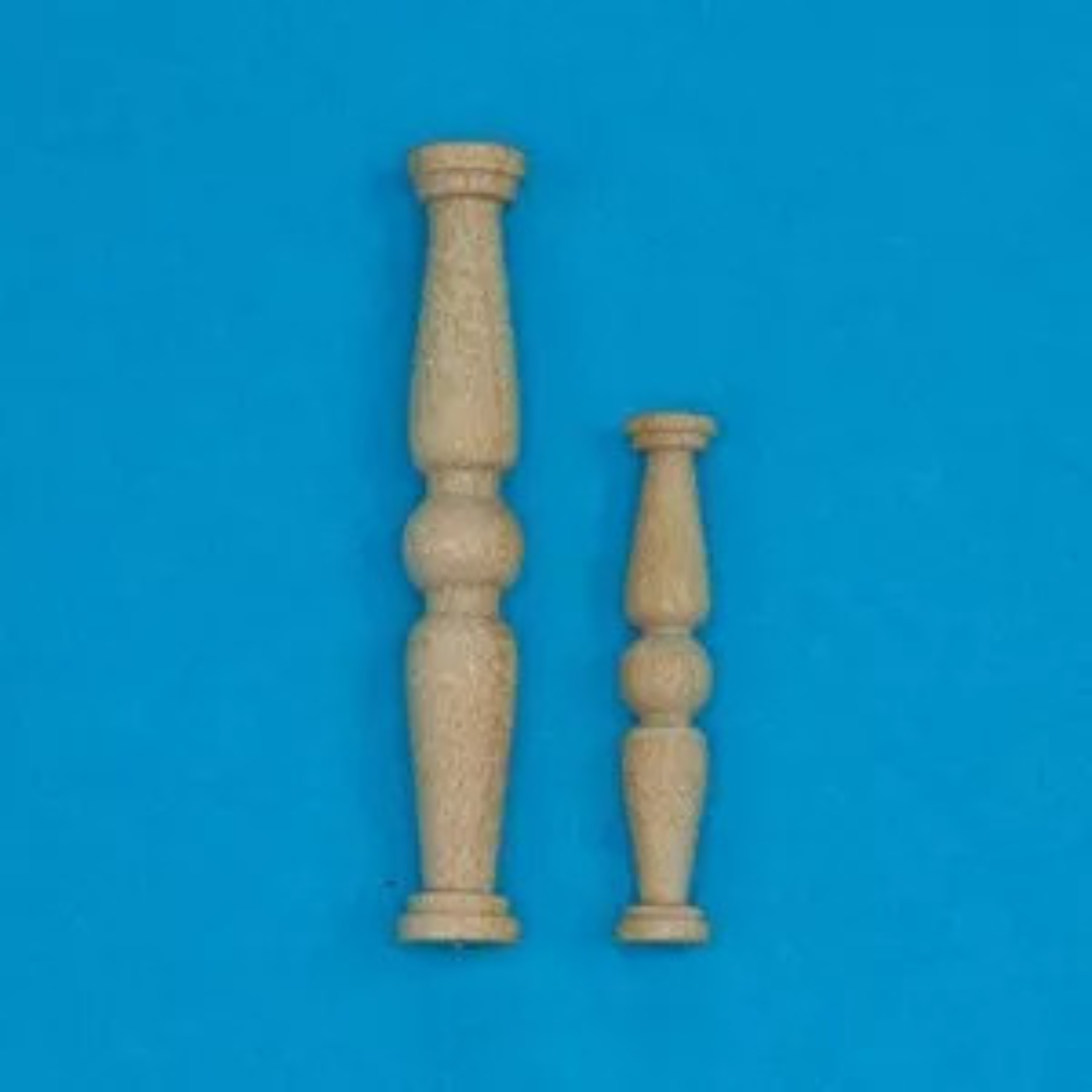 Photo of RB Model 09535 35mm Wooden Stanchions Pack of 10 for model ship building.