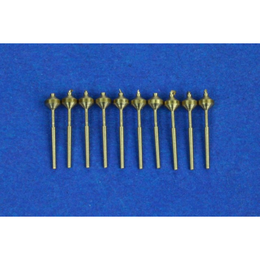 Photo of RB Model 1:700 scale 5-inch (127mm) L/38 Mark Naval Gun Barrels set of 10 for model ships.