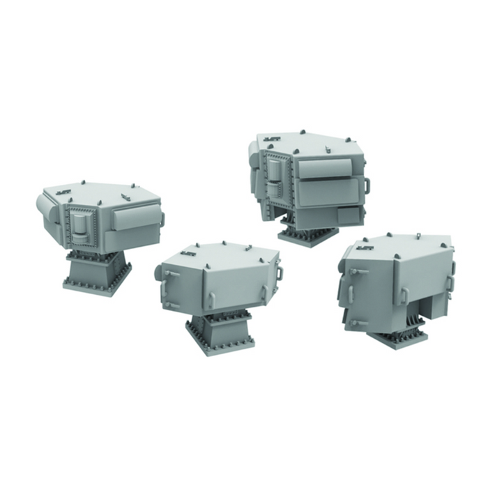 Photo of AN/SLQ-32 Electronic Warfare Suite 1/350 scale 3D printed resin parts from HS Model HSM-U350053S