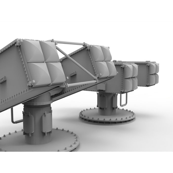Photo of MK-29 Sea Sparrow Missile Launcher 1/350 scale 3D printed resin model from HS Model HSM-U350042S