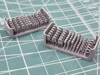 Photo of HS Model Fire Hose, Valve & Life Ring Set HSM-U350057S 1/350 scale resin and photo-etch parts for ship models