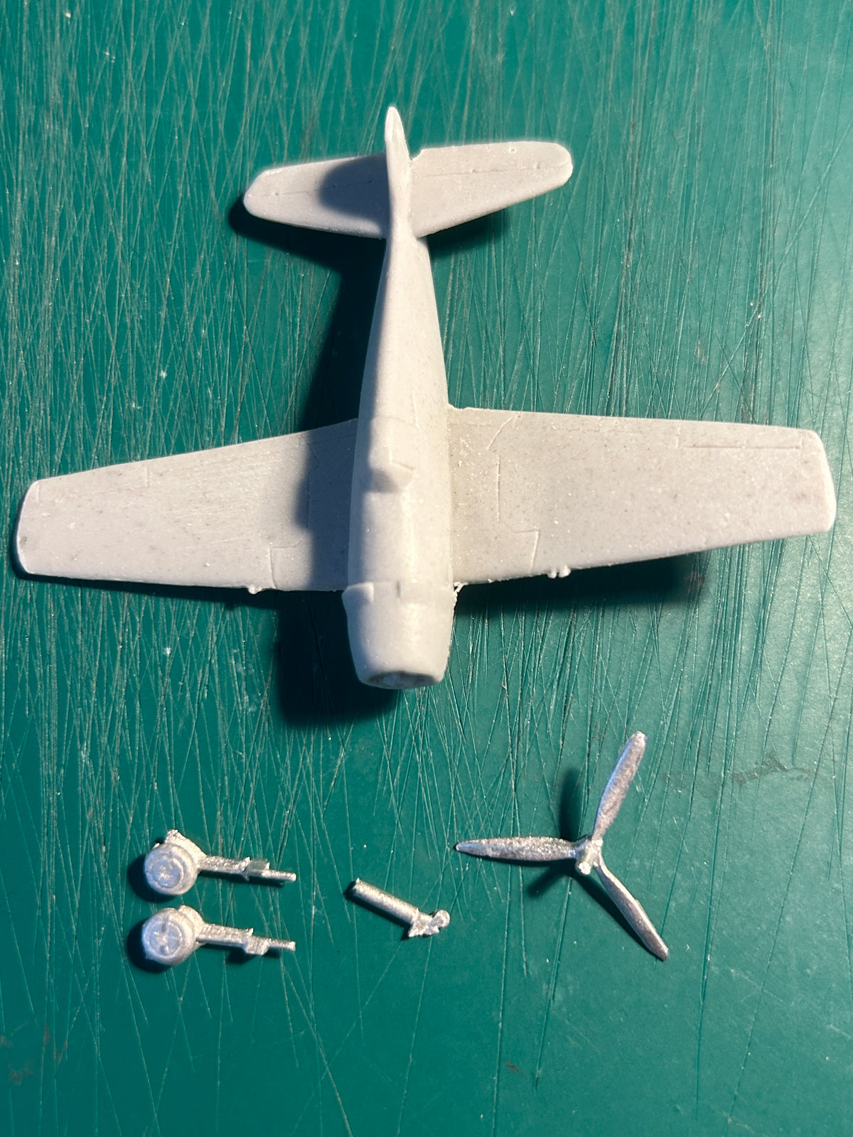 Grumman F6F-3 Hellcat For Aircraft Carrier Models 1:200 Resin