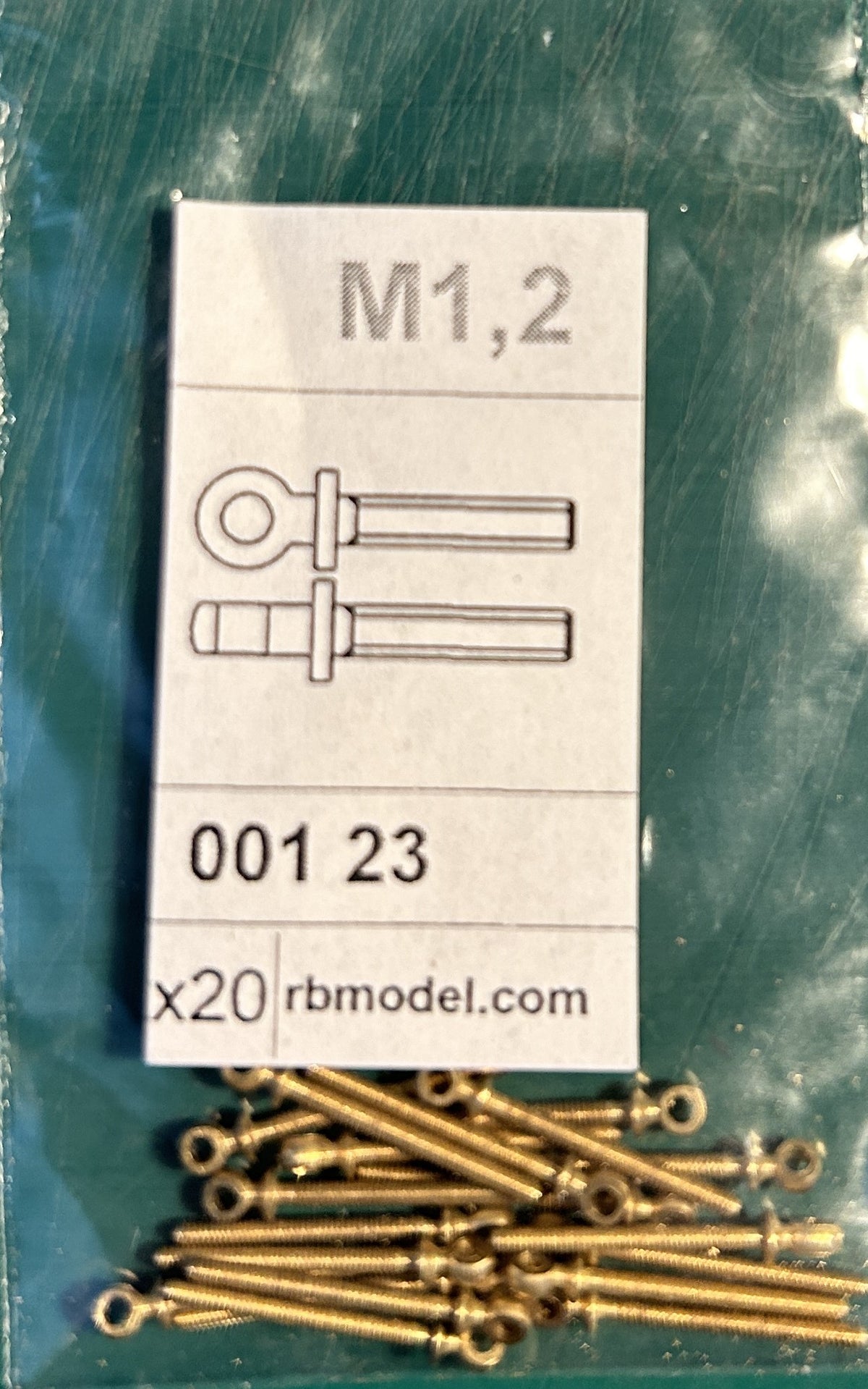 Eye Bolt M1.2 RB Model 00123