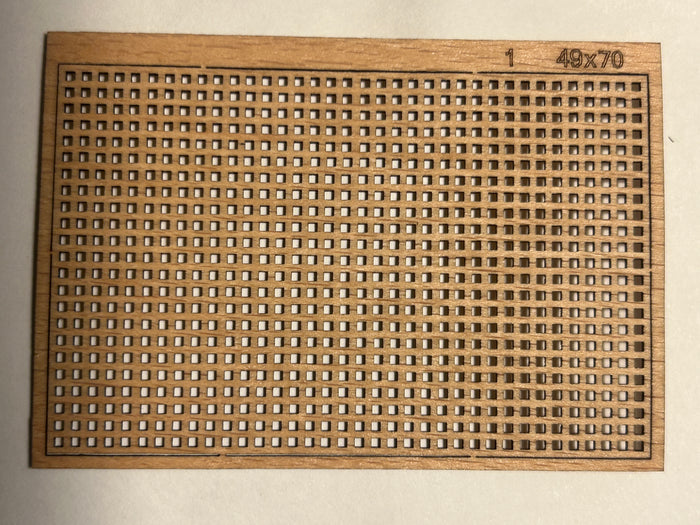 Grating 1x1mm Modelland