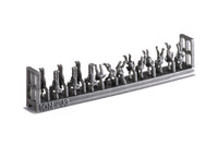 Photo of Imperial Japanese Navy On Deck Set 1:200 Scale (ION J200-001) – 3D-printed resin figures of IJN sailors in various active and relaxed poses for WWII warship models.
