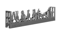 Photo of 1:250 scale Kriegsmarine WWII warship personnel set, showing 72 highly detailed 3D-printed resin figures in various poses and uniforms.
