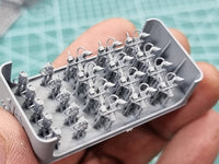 Photo of HS Model 1/350 scale warship lights set (68 pcs) 3D printed resin model HSM-U350065S