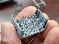 Photo of 1/350 scale 7.62mm M240 machine gun set 16 pieces HS Model HSM-U350054S 3D printed resin