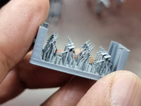 Photo of 1/350 scale 7.62mm M240 machine gun set 16 pieces HS Model HSM-U350054S 3D printed resin