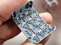 Photo of 1/350 scale 7.62mm M240 machine gun set 16 pieces HS Model HSM-U350054S 3D printed resin