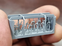 Photo of 7.62mm M60 Machine Gun 1/350 scale resin model set by HS Model HSM-U350056S