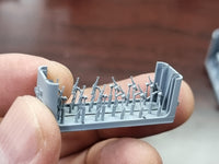 Photo of 7.62mm M60 Machine Gun 1/350 scale resin model set by HS Model HSM-U350056S