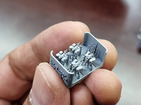 Photo of Mk-38 25mm Machine Gun System MOD1 1/350 scale resin model set by HS Model HSM-U350058S