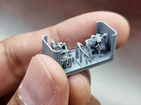 Photo of Mk-38 25mm Machine Gun System MOD2 1/350 scale resin model set by HS Model