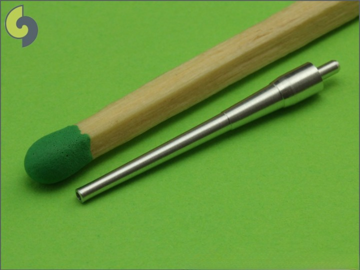 Photo of Master SM-350-070 Metal Barrels for US Navy Warships in 1:350 Scale, 8"/55 (20.3 cm) Mark 9 barrels (9pcs).