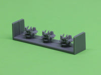Photo of 1:350 scale US Navy 40mm/56 Bofors twin mount with Mk-51 director from Master