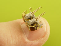 Photo of US Navy 40mm/56 Bofors Quadruple Mount ver.2 with Mk-51 Director, 1:350 scale model upgrade kit by Master.
