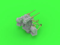 Photo of Metal Barrels for French Twin Mount 37mm/50 Model 1933 in 1:350 scale by Master (SM-350-103) with resin and photo-etched parts.