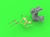Photo of Metal Barrels for French Twin Mount 37mm/50 Model 1933 in 1:350 scale by Master (SM-350-103) with resin and photo-etched parts.