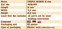 Triple Block 5mm Vessel Shipyard