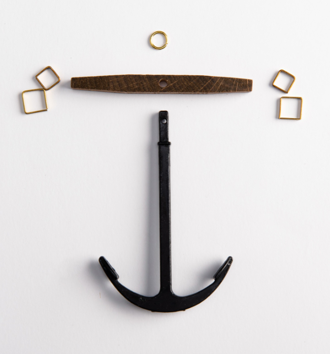 Old Style Anchor 75mm Amati (B4010,75)
