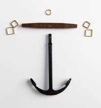 Old Style Anchor 75mm Amati (B4010,75)