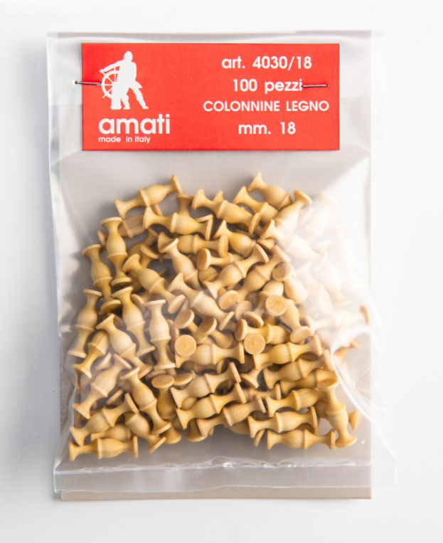 tanchions, perfect for adding detailed and authentic structural elements to model ships and maritime dioramas.