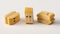 Image of Amati B4088,07 7mm Boxwood Double Blocks, featuring 20 high-quality blocks for intricate and authentic rigging in model shipbuilding.