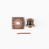 Photo of Amati B4117 18mm Metal Windlass, showcasing a detailed and authentic metal piece designed for adding realistic, historical charm to model ship decks.