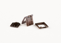 Image of Amati B4132,07 Gun Ports, featuring 7x7mm finely detailed and durable gun ports, perfect for adding authentic artillery details to model ships.