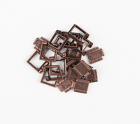 Image of Amati B4132,10 Gun Ports 10x10mm, showcasing detailed, high-quality miniature gun ports designed for adding authentic naval features to model ships.