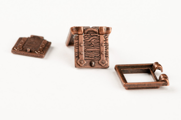 Image of Amati B4132,10 Gun Ports 10x10mm, showcasing detailed, high-quality miniature gun ports designed for adding authentic naval features to model ships.