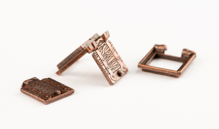 Image of Amati B4132,10 Gun Ports 10x10mm, showcasing detailed, high-quality miniature gun ports designed for adding authentic naval features to model ships.
