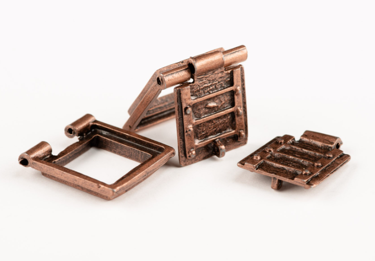 Photo of Amati B4132,18 Gun Ports, featuring 18x18mm accurately sized ports, ideal for adding realistic artillery details to model ships and enhancing their historical authenticity.